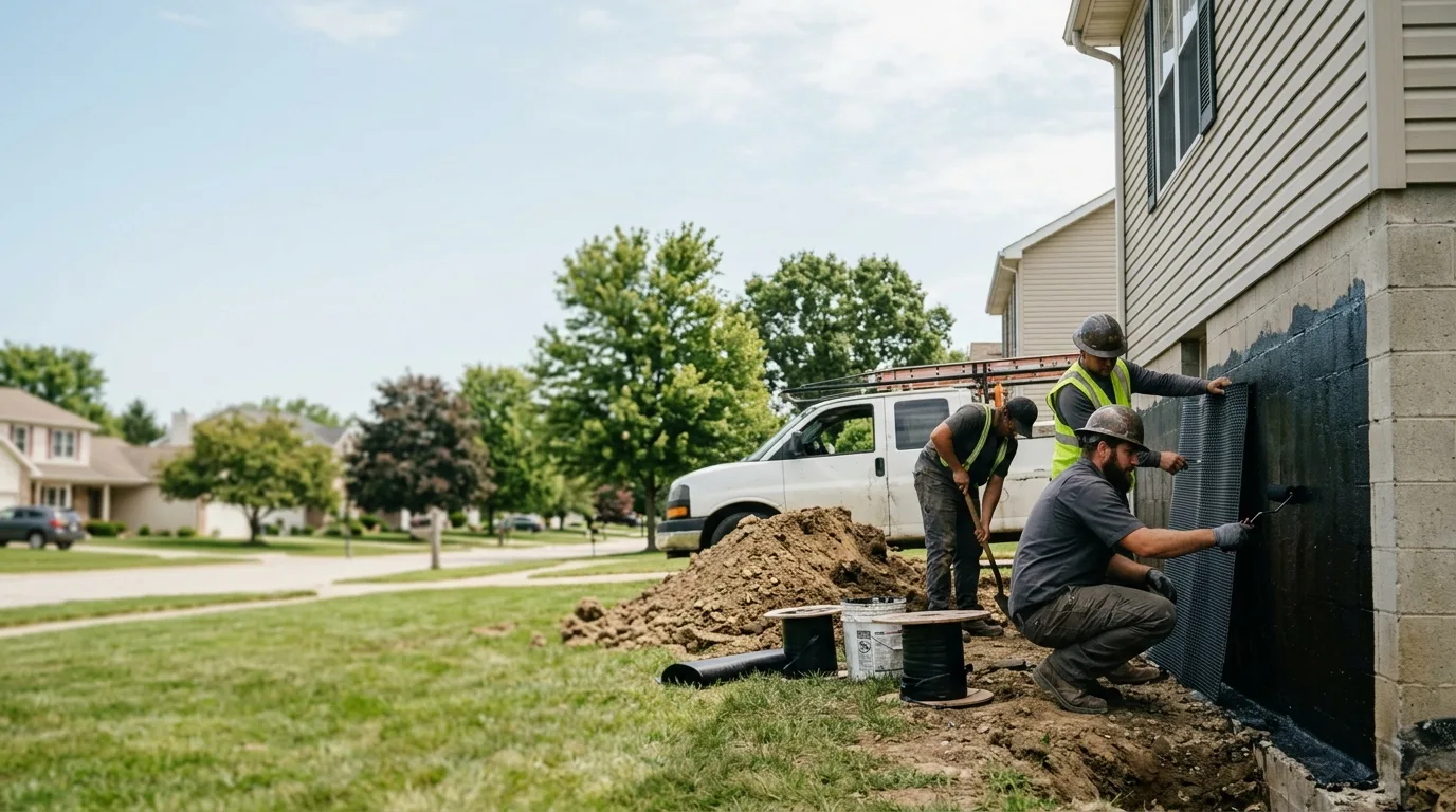 Basement Waterproofing in Venedocia, OH near me